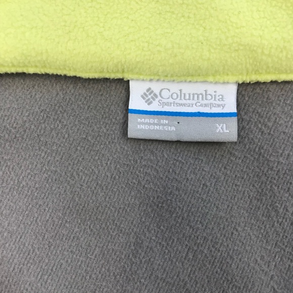 Columbia Gray Zip Up Vest #814 - Picture 2 of 4